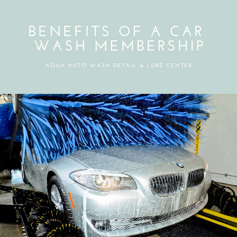 Copy of Aqua - Benefits of a car wash membership